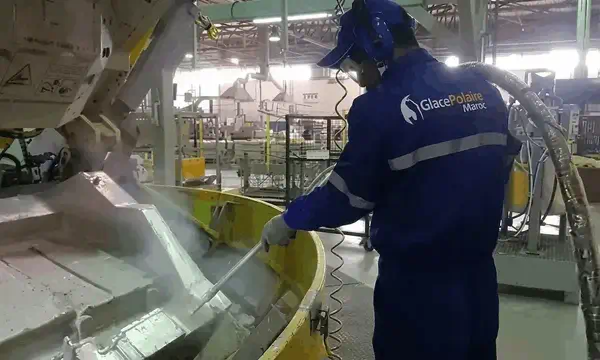 Nettoyage cryogénique industriel Maroc